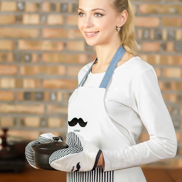 Cute Beard BBQ Mitt