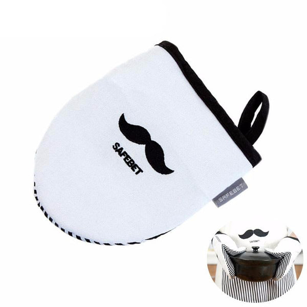 Cute Beard BBQ Mitt