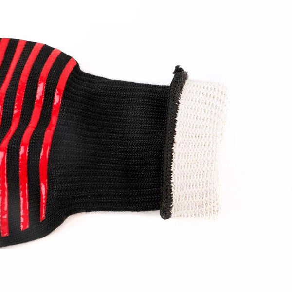 Long Red Barbecue Mitts