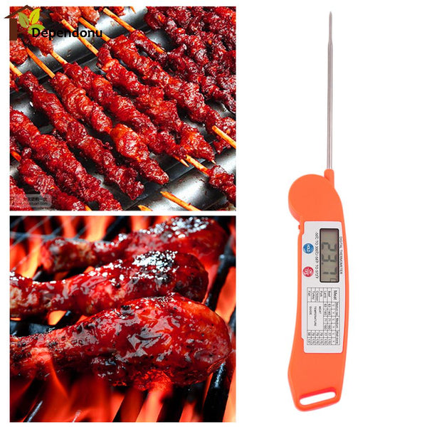 Digital LCD BBQ Thermometer