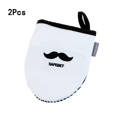 Cute Beard BBQ Mitt